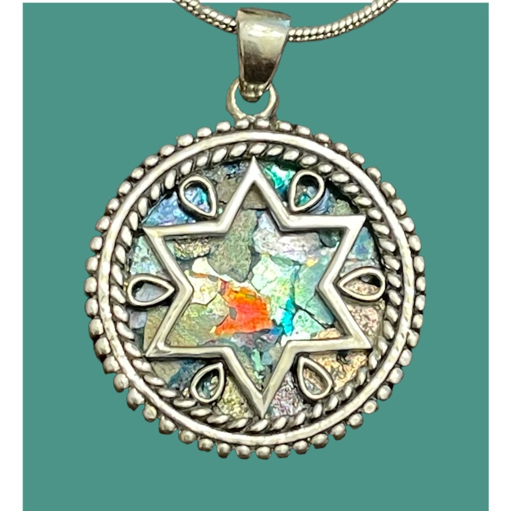 Star Pendant Necklace Charm - 925